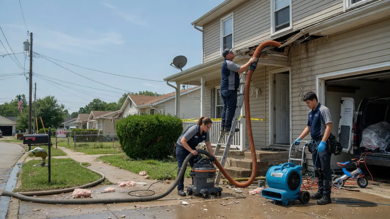 Water Damage Restoration in Andreas, PA near me